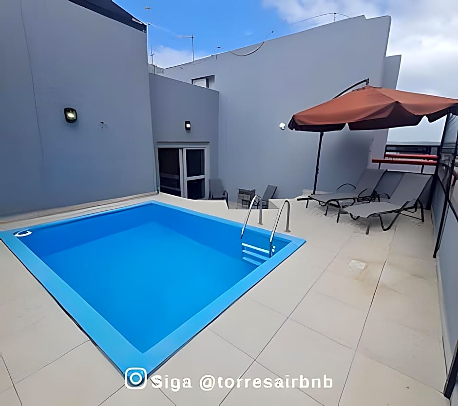 Cobertura 500m do mar | Ar | Piscina | Aceita Pet