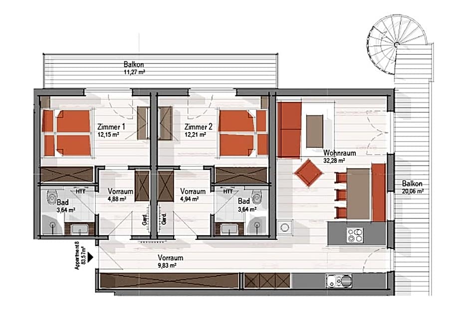 Aparthotel Garni Schranz