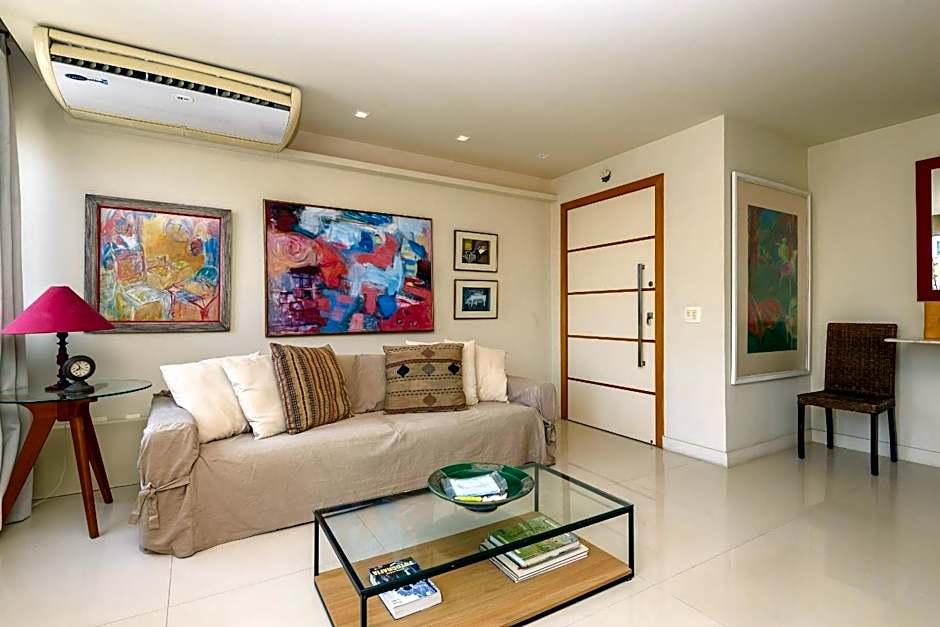 Varanda vista mar Copacabana