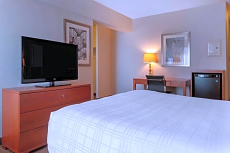 Accessible - 1 Queen, Mobility Accessible, Roll In Shower, Refrigerator, Wi-Fi, Non-Smoking