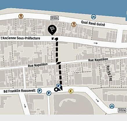 Hôtel SABLES D'O et son restaurant LE 16 BIS