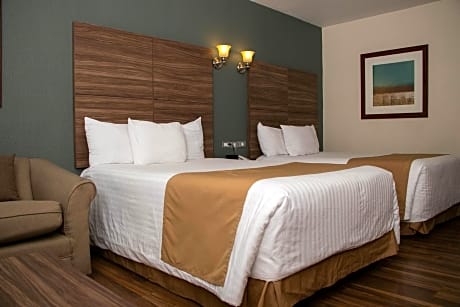 Suite-2 Double Beds Non-Smoking Pillow Top Mattres