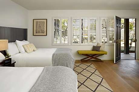 Deluxe Two Double Beds with Patio