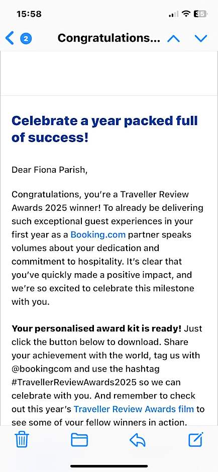 Award winning Serenity Lodge with outstanding lakeside views from the hot tub , at Tallington Lakes Leisure Park, Stamford