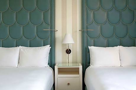 Deluxe Double Room with Two Double Beds and Terrace