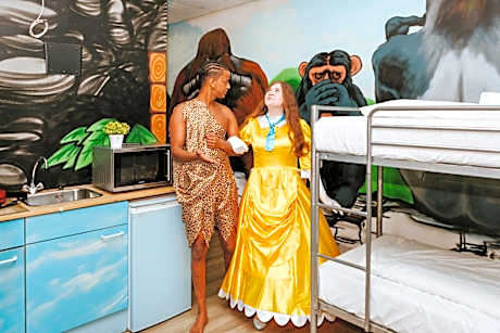 Budget 4-Person Studio with Private External Bathroom