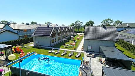 Domki Gala- blisko plaży, basen z podgrzewaną wodą , sauna , parking
