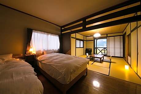 Standard Room with Tatami Area and Open Air Bath