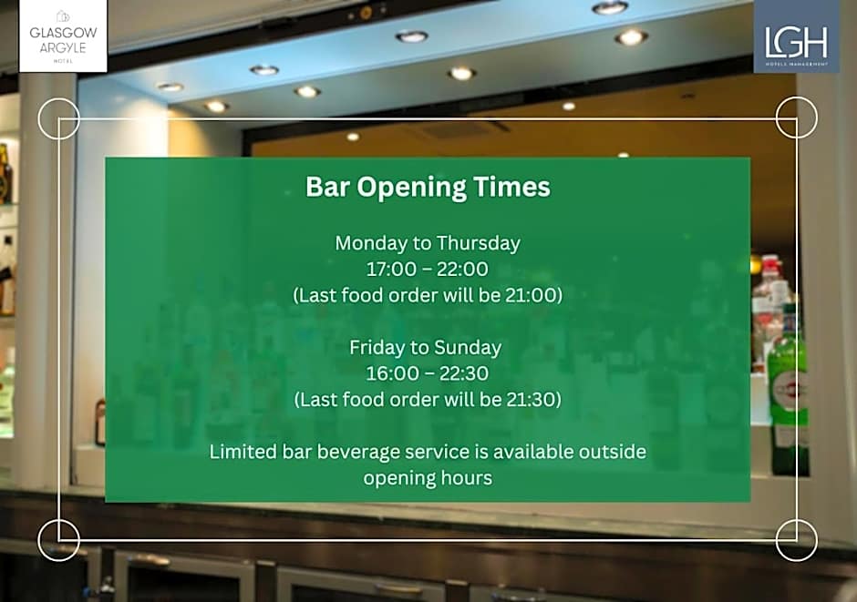 Glasgow Argyle Hotel, BW Signature Collection