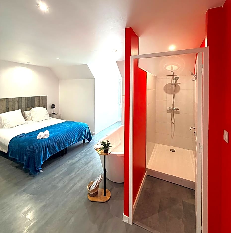 Aux Charmes - Suites spacieuses Cote d'Opale avec frigo & micro-ondes