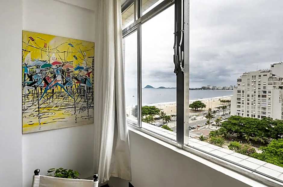 Vista deslumbrante para o mar em Copacabana!