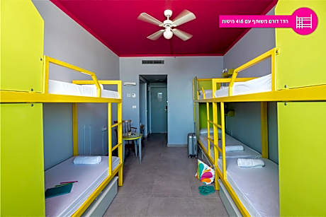 Bed in 6-Bed Mixed Dormitory Room