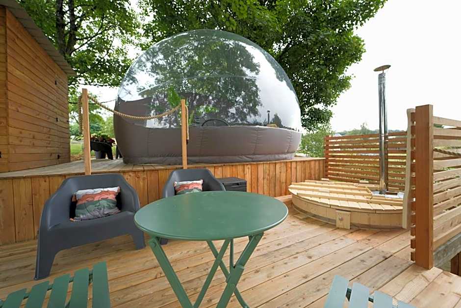 Bulles Odette & Ginette et Tiny House Suzette "Au guet Marais" Etape Insolite