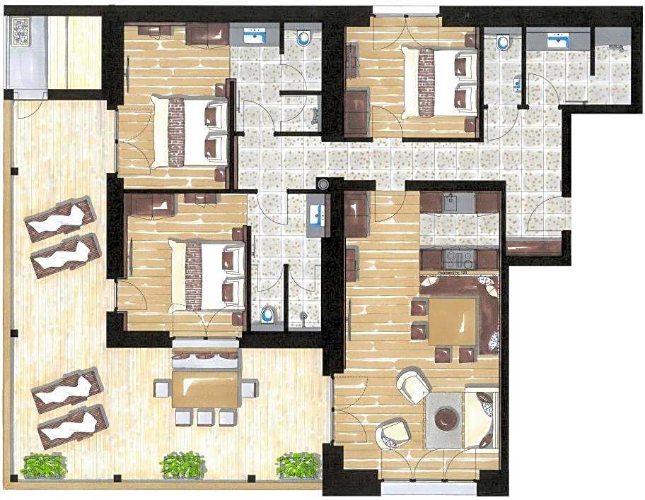 Mei.Berg premium view Appartements