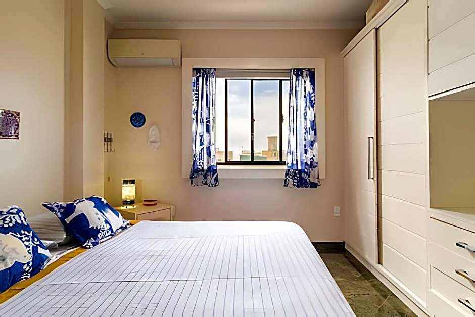 Conforto, Ar Cond., Churrasqueira e Vista Mar