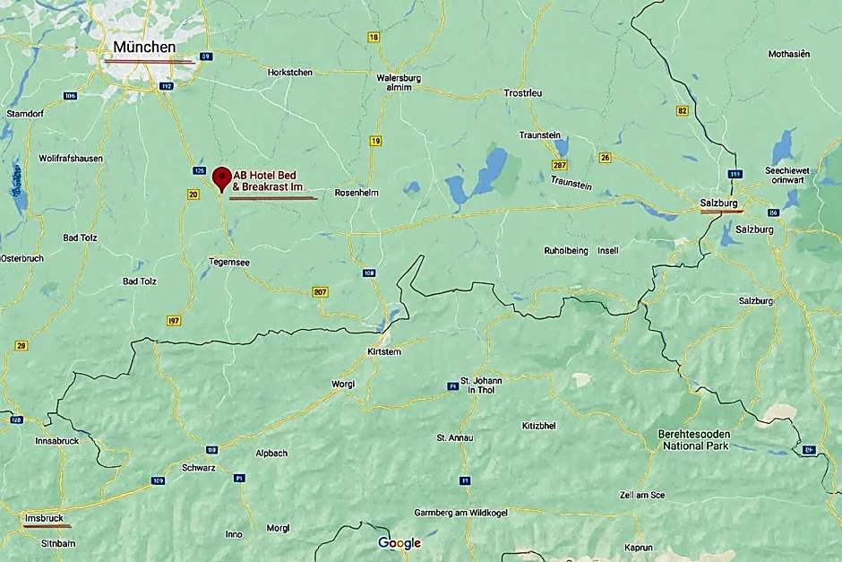 A8 Hotel im Darchinger Hof Bed & Breakfast - Zwischen Holzkirchen und Weyarn - Zwischen München Salzburg und Innsbruck - Kurz vor dem Irschenberg