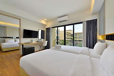 Family Room with Balcony