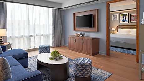 One Bedroom Executive suite with king bed and sofa bed