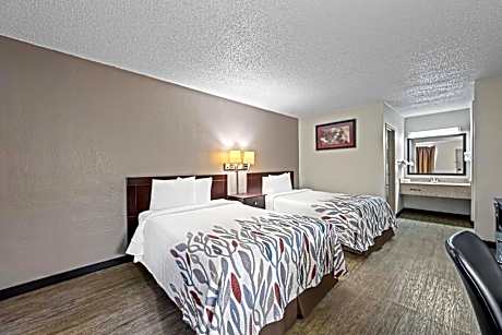 Deluxe Double Room with Two Double Beds Smoking