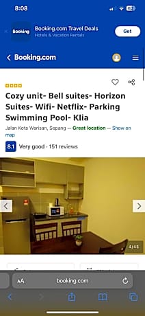 Cozy unit-Bell suites- Horizon Suites