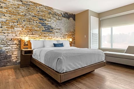 1 King Bed, Suite, Nonsmoking, Accessible