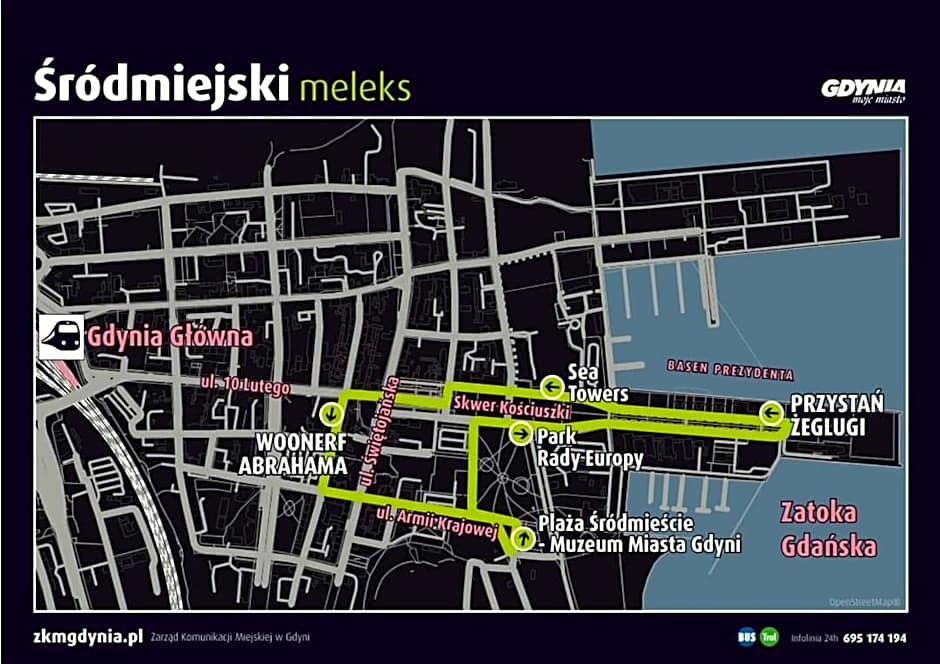 Kamienica Gdynia hotelowe komfortowe łóżka, plaża Orłowo molo