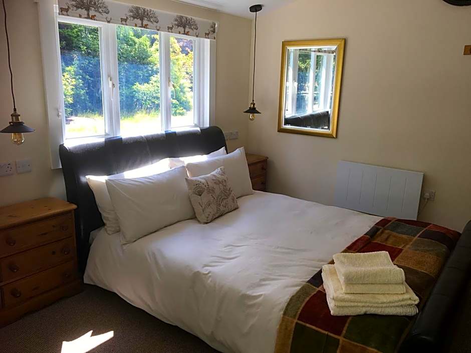 Woodland Cabin With private Wood-Fired Hot-Tub