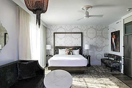Delaney Terrace Suite, Suite, 1 King, Sofa bed, Terrace level, Balcony, Terrace