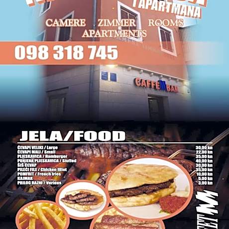 Buffet M Apartments and Rooms Obrovac