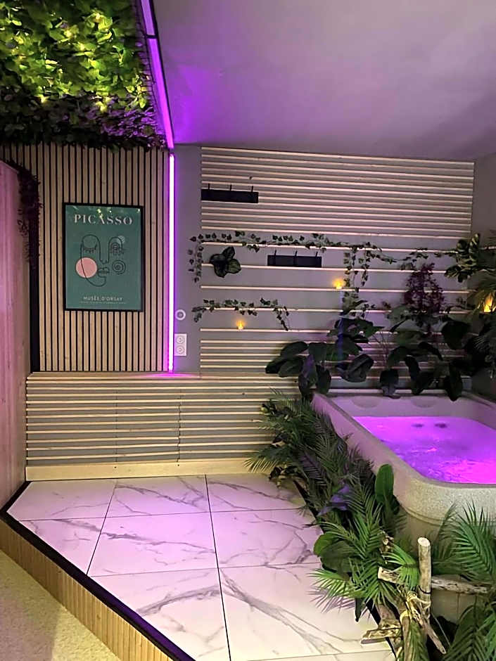 L'appart'hôtel - 1 Appartement Love Room avec Spa Privatif & Autres Appartements Standards à thèmes sans spa