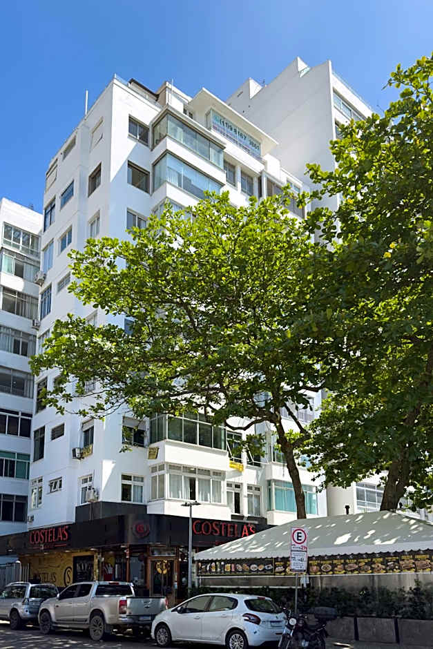 Deslumbrante vista para a Praia de Copacabana.
