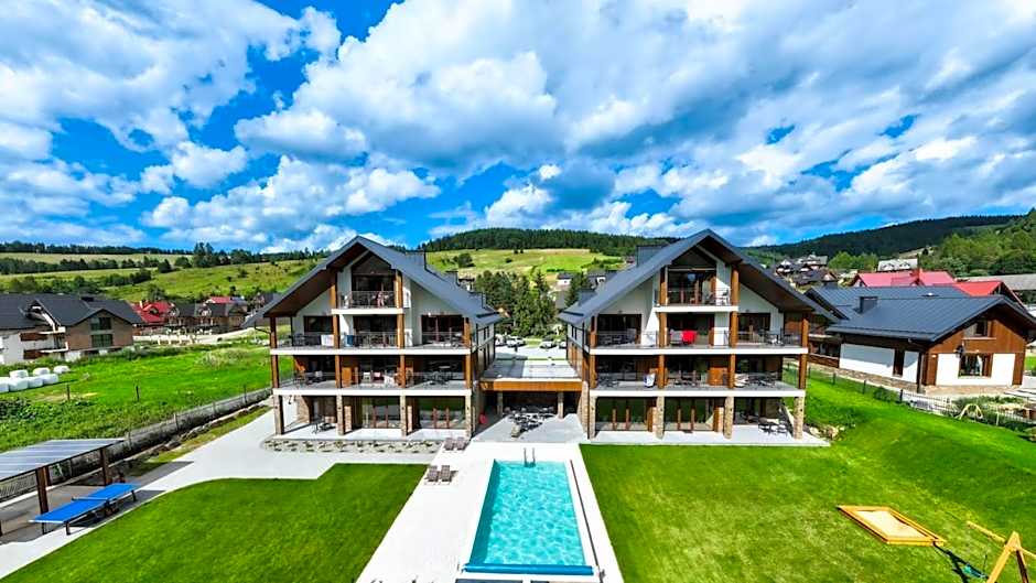Apartamenty Mariza Szczawnica Jaworki - Duży Basen Zewnętrzny Podgrzewany do 25C