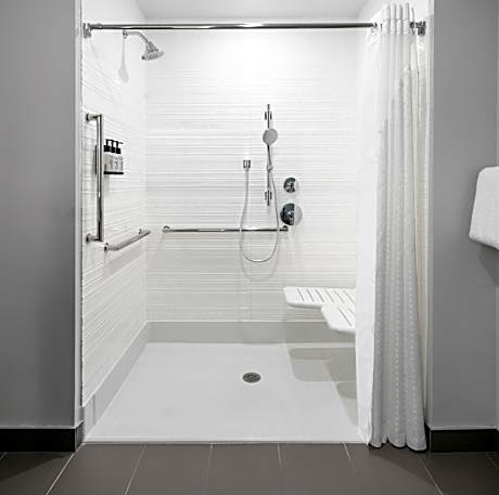 Standard King Room with Roll-In Shower - Mobility Access