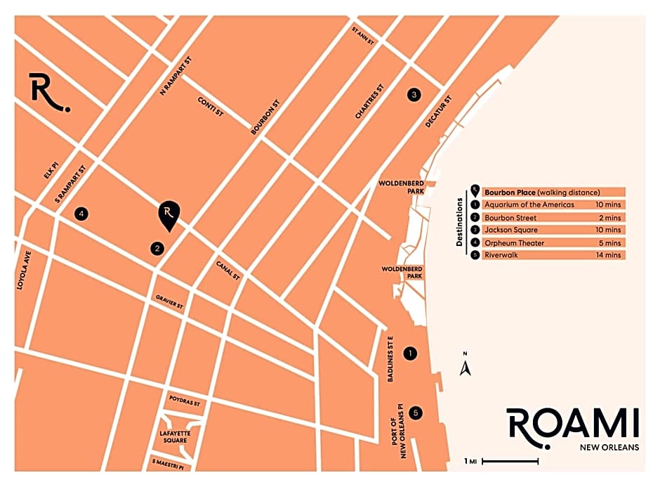 Roami at Bourbon Place