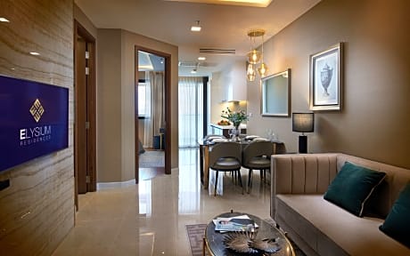 Executive Deluxe 1 bedroom suite, Sea view