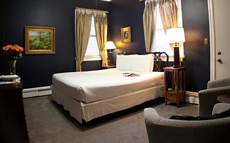 basic double room, 1 queen bed