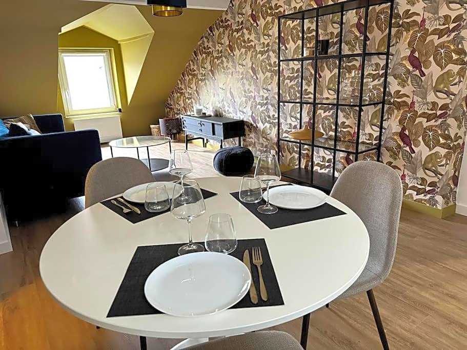ღ Bubble Loft - Bain Balnéo, spacieux en centre ville