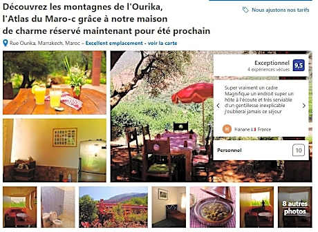 Découvrez les montagnes 
l'Ourika, l'Atlas