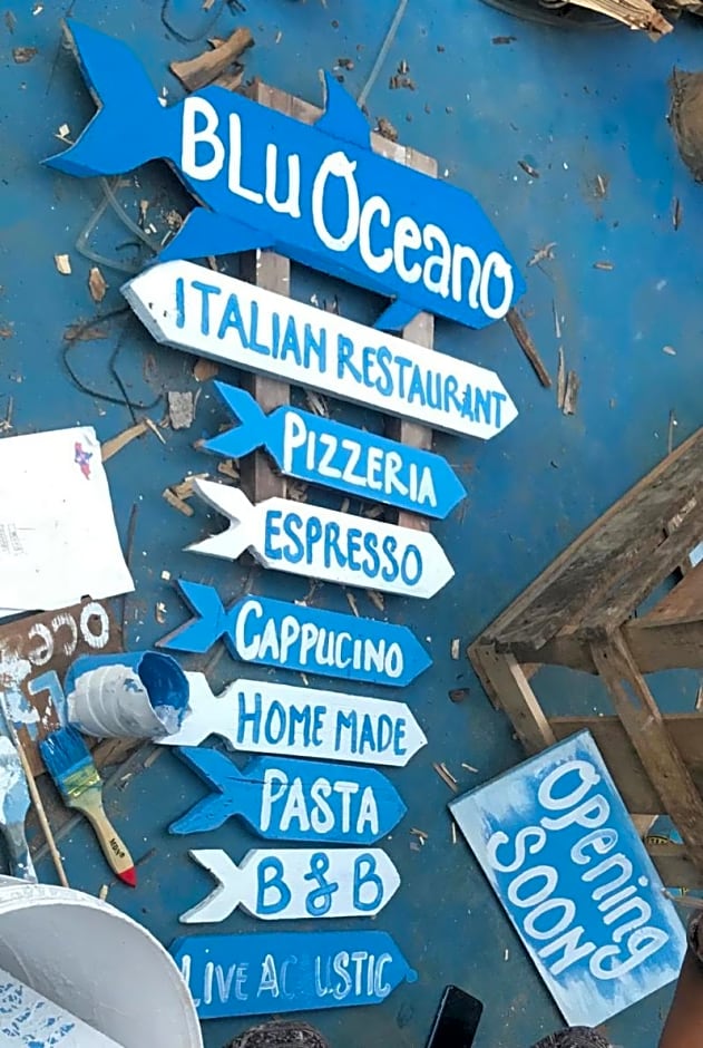 Blu oceano B&B, Italian restaurant