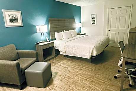 1 King Bed Mobility Accessible Room Roll-In Shower Non-Smoking