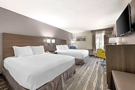 2 Queen Beds Non-Smoking Microwave And Mini-Refrigerator Wi-Fi Full Breakfast