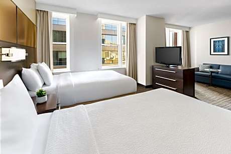 Larger Studio with Two Double Beds