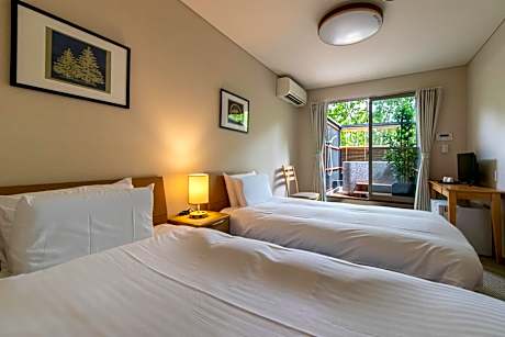 Twin Room With Open Air Bath - Main Building