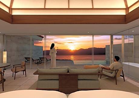 Oceanfront Pool Villa (Twin bed)