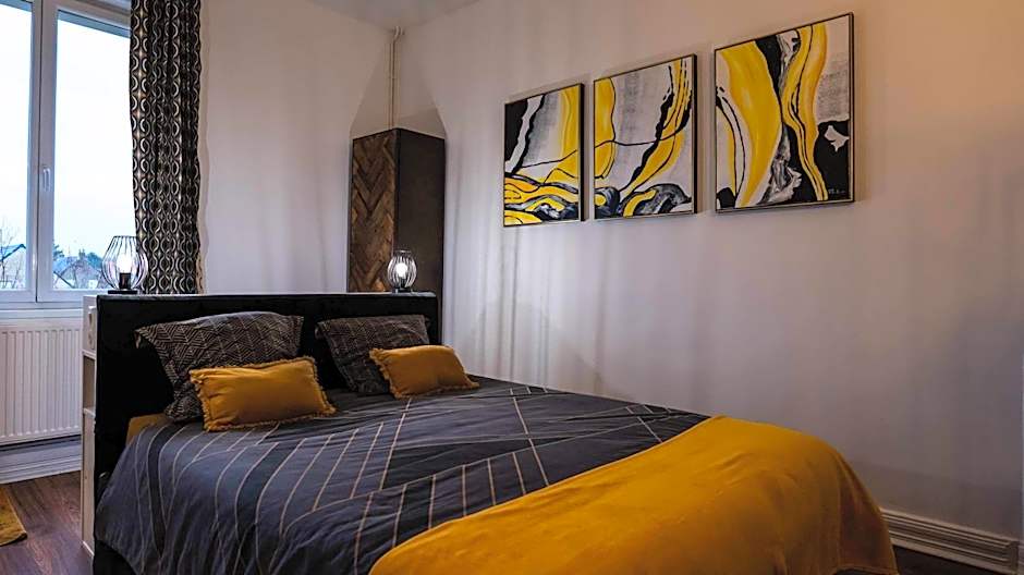 A La Villa Perroy les chambres sont spacieuses et les petit-déjeuners offerts