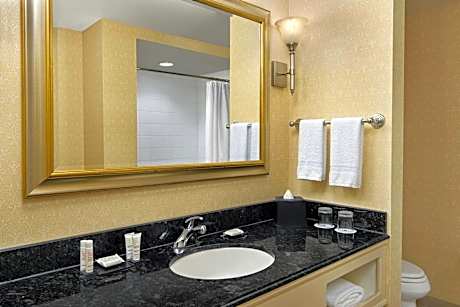 M Club level, 1 Bedroom Junior Suite, 1 King, Round bed, Sofa bed