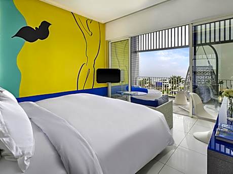 Luxury Room, 1 King-Size Bed, Sea View, Private Terrace