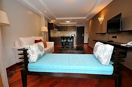 Standard One-Bedroom Apartment with Private Kitchen (Expressway or Garden View)