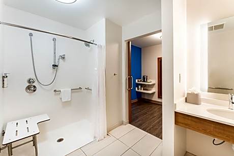 Standard King Room with Mobility Accessible Roll-In Shower