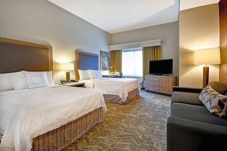 PURE Room, Suite, 2 Double, Sofa bed